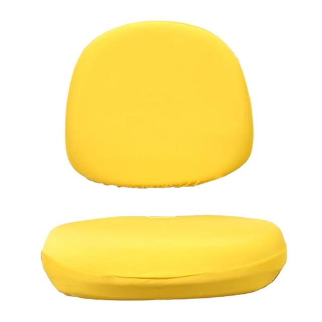 Forro suave para silla de oficina con Forro Giratorio Sunnimix Amarillo