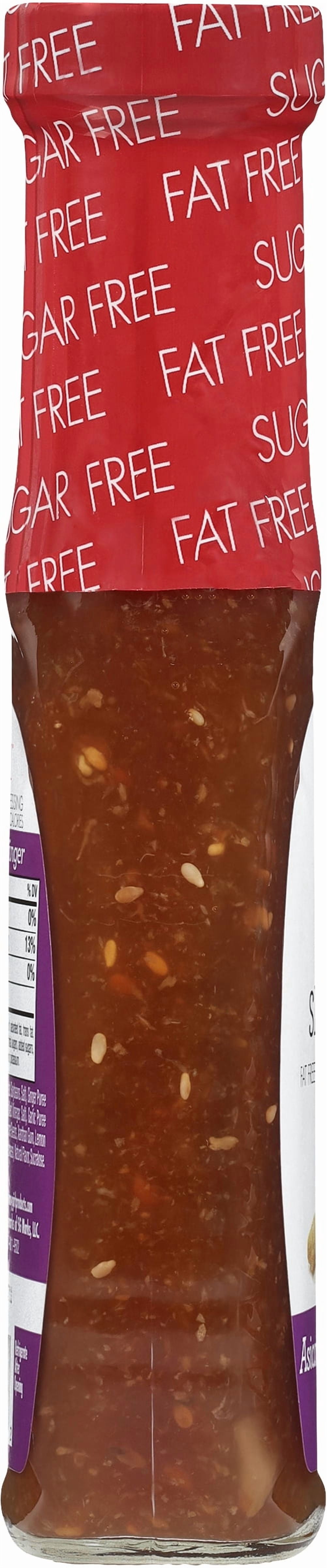 (3 pack) Skinnygirl, Fat-Free, Sugar-Free Asian Sesame Ginger Salad Dressing, 8 fl oz