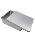 thumbnail image 4 of EIMELI 1Pc Mini Portable Steel Cash Safe Box Fashion Letter Box Storage Case（Silver）, 4 of 7