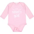 thumbnail image 3 of Inktastic Nanny Girl Granddaughter Girls Long Sleeve Baby Bodysuit, 3 of 5