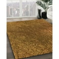 thumbnail image 3 of Ahgly Company Machine Washable Indoor Square Transitional Orange Area Rugs, 6' Square, 3 of 7