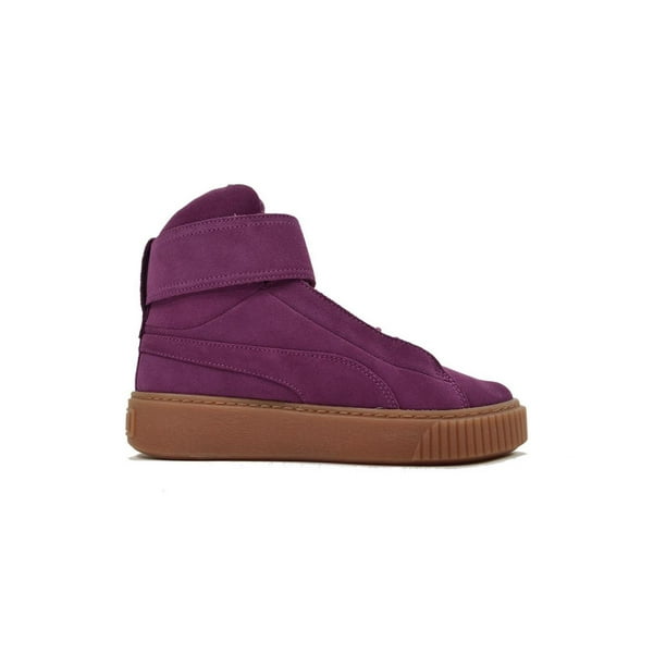 Tenis Puma Platform Mid Dark Purple Mujer Plataforma Casual violeta 23.5 Puma 364588 02