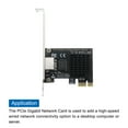 thumbnail image 4 of Uxcell PCIe Gigabit Network Adapter LAN Ethernet 1 Port RJ45 Network Card 2.5G High Speed for Desktop, PC 32/64 Bit, 4 of 5