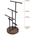 thumbnail image 2 of Becko US Jewelry Organizer Stand, Jewelry Holder for Necklaces Bracelets Earrings and Rings (Black), 2 of 7