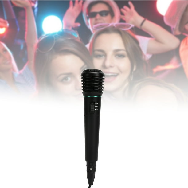 Micrófono Micrófono Dinámico De Mano Micrófono De Karaoke 2 En 1 Inalámbrico Y Con Cable Para Cantar En Casa