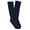 Navy Blue, variant on Graduated Compression Diabetic Calf Sock, Navy Blue, Large