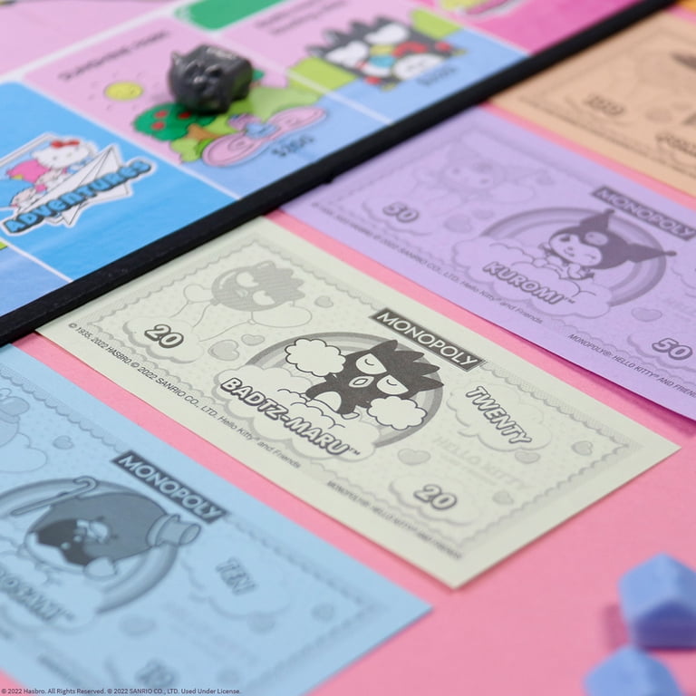 Hello Kitty Monopoly Board Game - Special Edition For 2-6 Players, Ages 8+