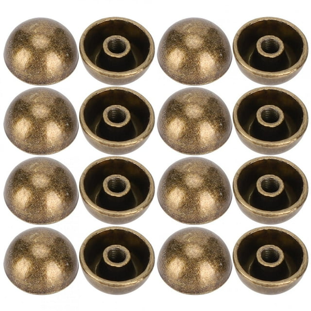 Practical 12Mm Mushroom Rivets, Anti-Corrosion Dome Mushroom Rivets, For Belts Leather Bags ANGGREK AI1216