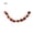 Red, variant on Metallic Foil Fringe Garland 78.74 Inch Halloween Party Decorations, Orange Red Black Streamers for Spooky Wall Door Home, 2 Pack