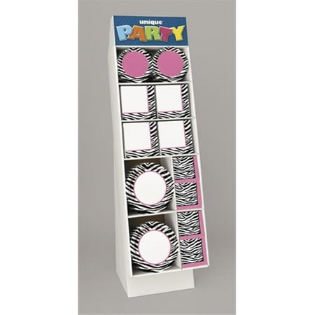 148 Piece Set - Unique Industries 43412 148 Pieces Paperware T Display Set