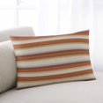 thumbnail image 2 of Brown Beige Throw Pillow Cover 24 x 36 Inch Decorative Pillow Cover Country Abstract Gradient Striped Texture Lumbar Pillowcase Seasonal Rectangle Cushion Case for Couch Sofa Bed Living Room, 2 of 7
