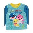 thumbnail image 2 of Centric Brands Boys Baby Shark Blue Fleece Fin-Tastic Family Infant Pajamas, 2 of 3