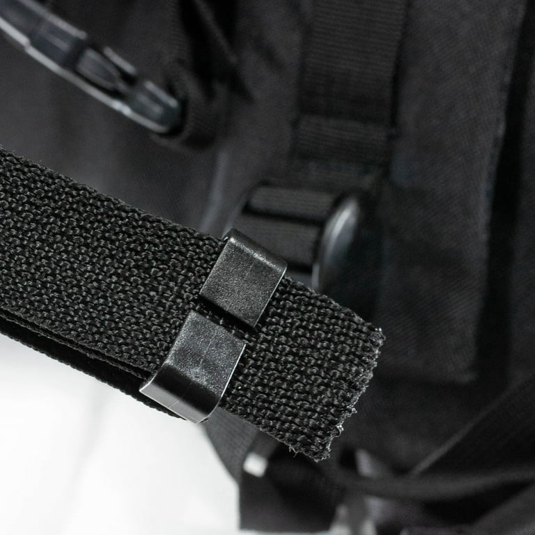 Paracord Planet 1 Inch Strap Clip - Black Plastic - Fits 1 Inch Webbing -  Easily Attach to Backpacks and Bags 