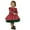 Z1-Red, variant on Toddler Children Girls Spring Winter Dress Christmas Long Sleeve Bowknot Party Dress Patchwork Star Prints Gradient Color Mesh Dresses Clothes,Z7-Green,4-5 Years