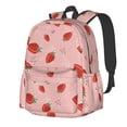 thumbnail image 1 of Disketp Strawberry Mochila Escolar de Gran Capacidad y Peso Ligero, Mochila de Viaje Ideal para Escuela, Trabajo y Uso Diario, Cómoda y con Estilo, 1 of 8