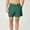Green, variant on Mens Running Shorts Qiggri Man Solid-Color Casual Drawstring Pocket Elastic-Waist Shorts Workout Shorts Men
