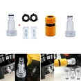thumbnail image 2 of FANJIE Car Washer Adapter Pressure Washer Water Connector Filter Set Hose Pipe Fitting, 2 of 9