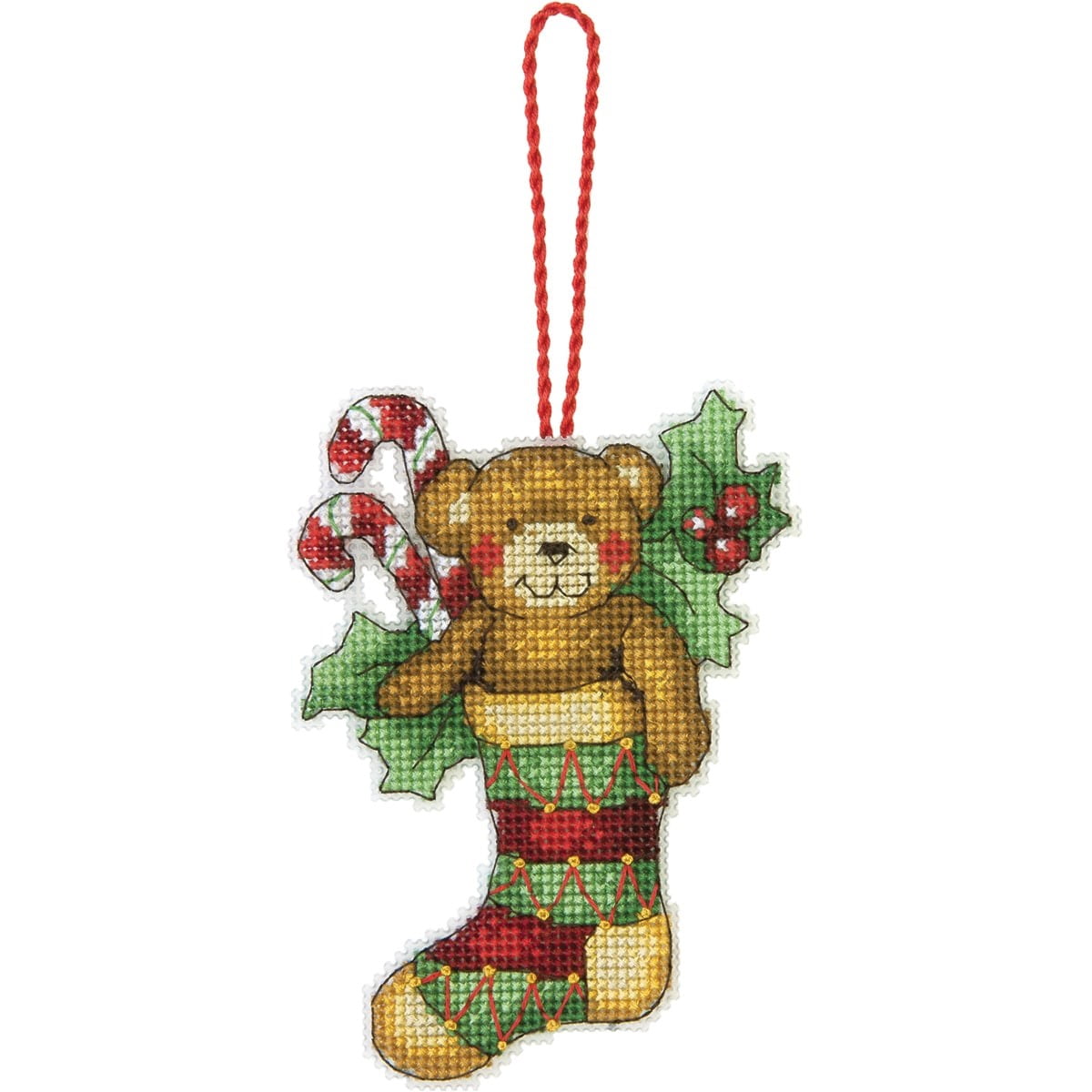 Dimensions Susan Winget Sleigh Ornament Counted Cross Stitch Kit-4-1//4 X3-1//4 14 Count Plastic Canvas