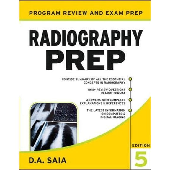 Pre-Owned Radiography Prep ( Program Review and Exam Prep)