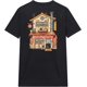 thumbnail image 1 of Camiseta de manga corta, 100% algodón, estampado a doble cara, unisex, cuello redondo, 1 of 7