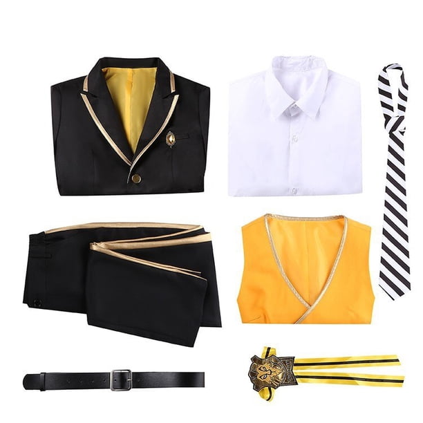 Disney Twisted Wonderland Rggie Bucchi, disfraz de Cosplay, conjuntos de uniformes, adultos, hombres/mujeres, Halloween, carnaval, conjuntos de disfracesMasculinoL&Rggie Bucchi Deng Xun unisex