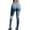 Light Blue, variant on Tummy Control Jeans For Women Push Up Lifting Skinny Jeans Blue 2XL
