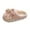 Pink, variant on Bow Buckles Slippers for Women Arch Support Moccasin Winter Shoes Ladies Indoor Warm Plush Bedroom Shoes with Faux Fur Lining Cozy Anti-Skid Rubber Sole for Ladies