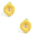 thumbnail image 2 of QualitChoice Cat Neck Cone Puppy Accessories Elizabethan Collars Adjustable Dogs Collar Breathable Surgery Kitten Cones Lemon Pattern L 2Set, 2 of 6