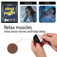 thumbnail image 2 of Vogacara Paquete de 12 parches autoadhesivos para dormir, cómodas pegatinas de blanda, yeso de relajación de viaje portátil Unisex Protección de la piel, 2 of 6