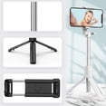 thumbnail image 4 of Selfie Stick Portable, Trépied Portable avec Télécommande Sans Fil Détachable et Mini Selfie Stick - 0.7M, 4 of 5