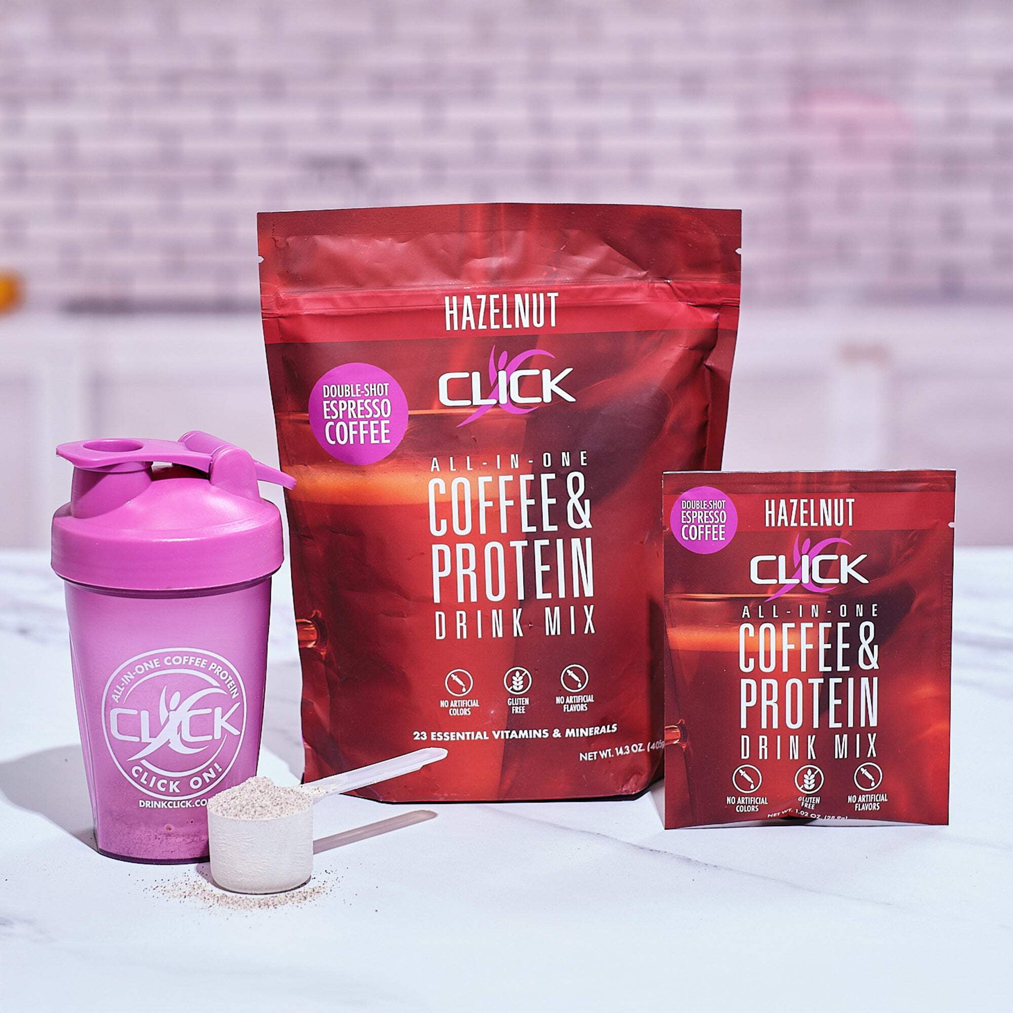 CLICK High Protein Mocha Coffee Shake, Diet Meal Replacement