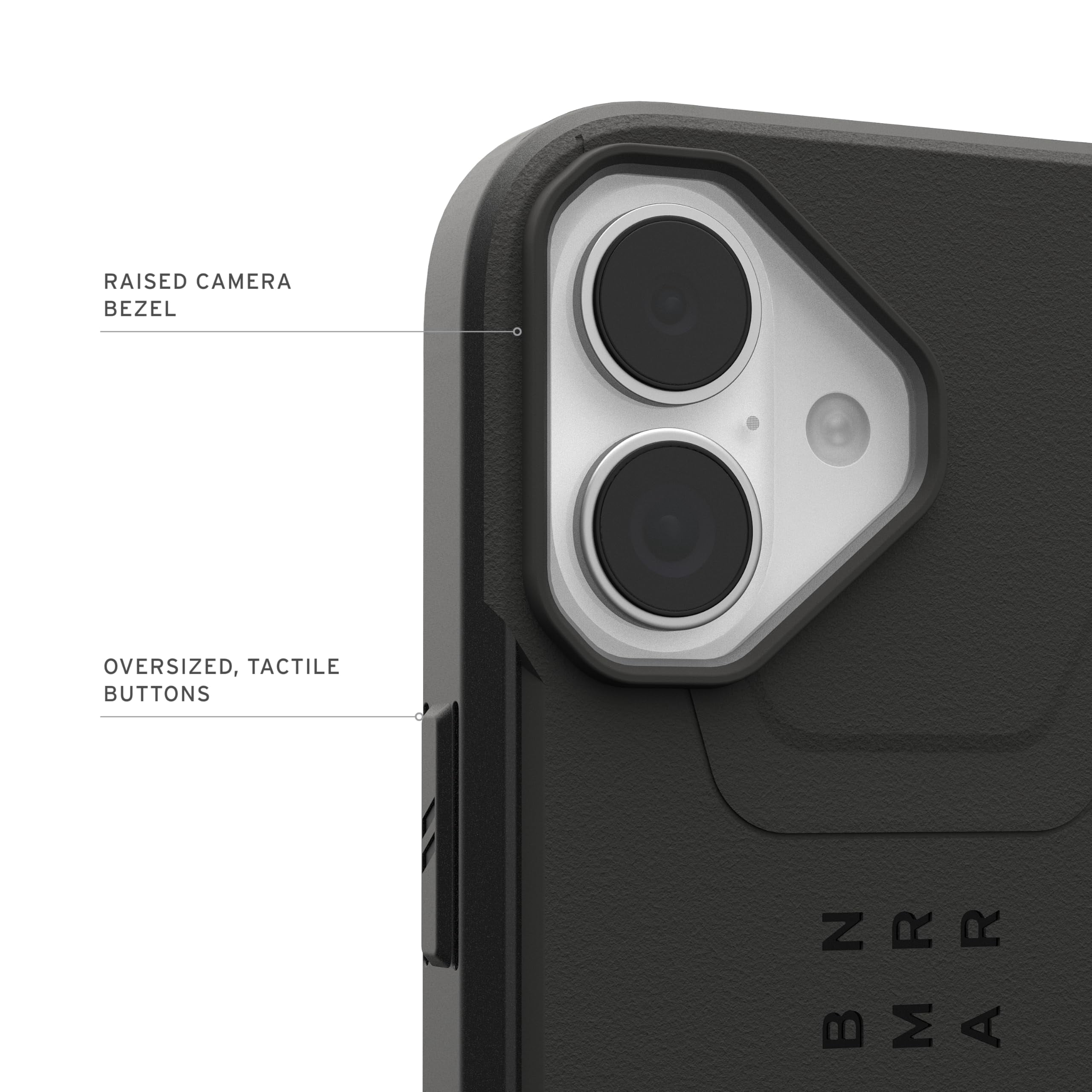 UAG iPhone 17 Case Civilian - Compatible with MagSafe Military Grade Protective Cover, Black
