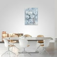 thumbnail image 4 of Farmhouse Blue White Flower Bathroom Decor Wall Art Rustic Farm Country Floral Christian Cross Pictures Wall Decor Canvas Painting Prints Artwork Home Framed for Bathroom Kitchen Bedroom 12"x16", 4 of 6