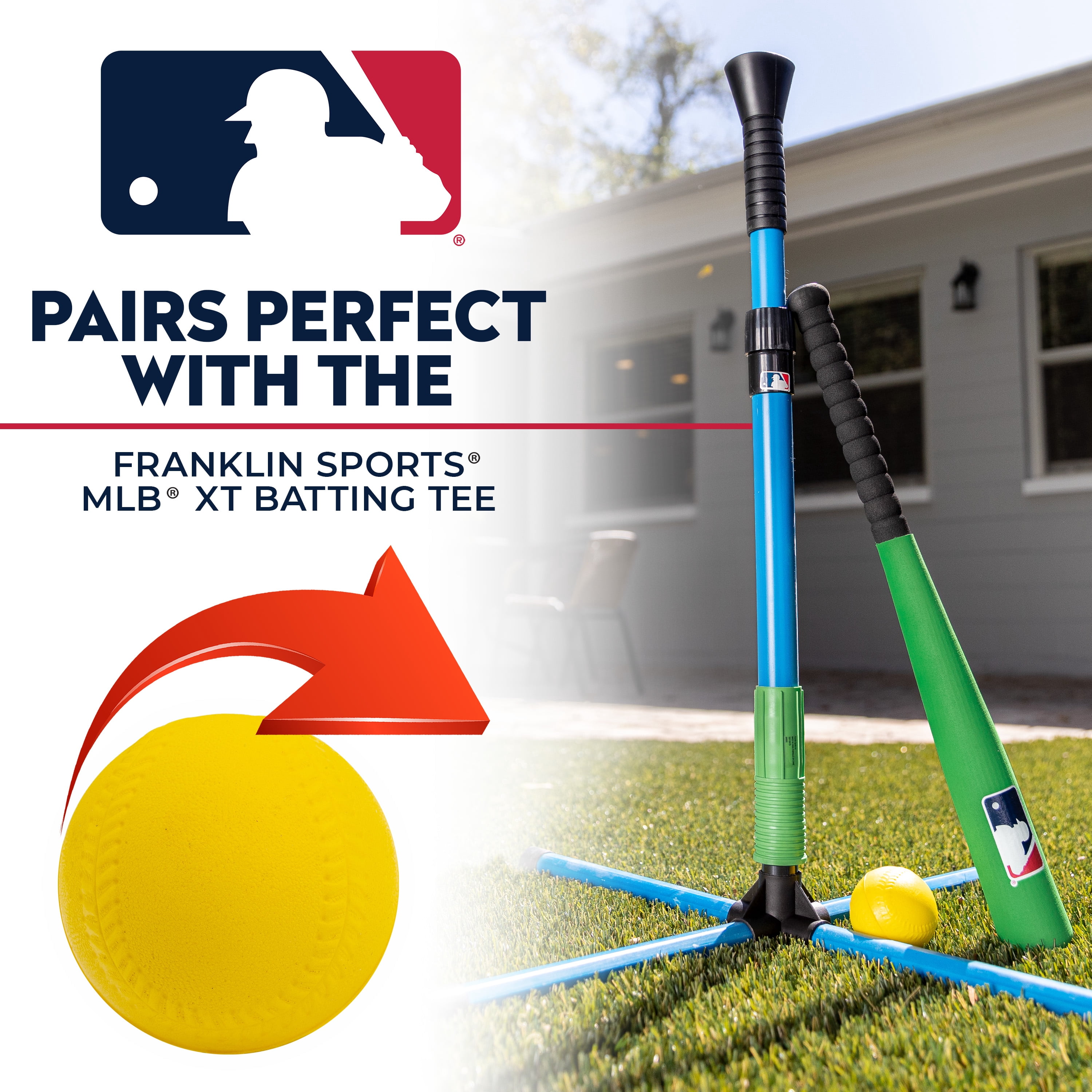 Franklin Sports XT Batting Tee Replacement Foam Baseballs