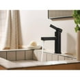 thumbnail image 6 of MOEN 84774BL Beric Single Hole Single Handle Bathroom Faucet in Matte Black, 6 of 8