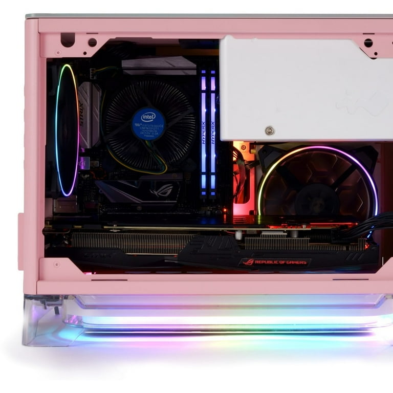 In-Win A1 PLUS PINK Mini-ITX Tower with Integrated ARGB Lighting