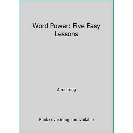 Word Power: Five Easy Lessons, Used [Paperback]