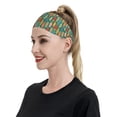 thumbnail image 5 of colorful surf boards Headbands for Women/Men, Elastic Wide Soft Sweat Head Band Sports Hair Bands for Hair, Moisture Wicking Workout Head bands for Running, Gym,Yoga, 5 of 5