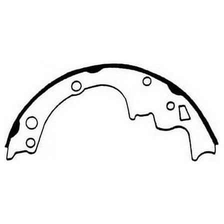 Centric Brake Shoe Set, #112-05140