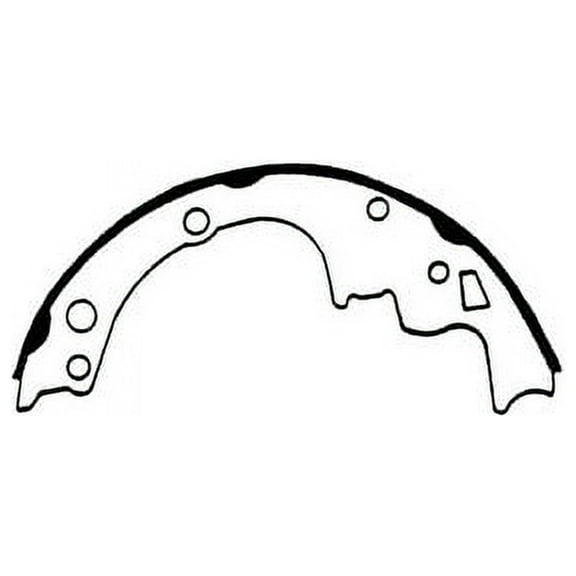 Centric Brake Shoe Set, #112-05140