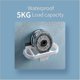 thumbnail image 5 of Soporte para secador de pelo Soporte para secador de pelo Soporte para secador de pelo montado en la pared - Baño (hy), 5 of 5