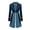 Blue, variant on Women's Velvet Victorian Steampunk Tailcoat Ringmaster Circus Show Blazer Jacket Lapel Button down Party Wear Blue XL