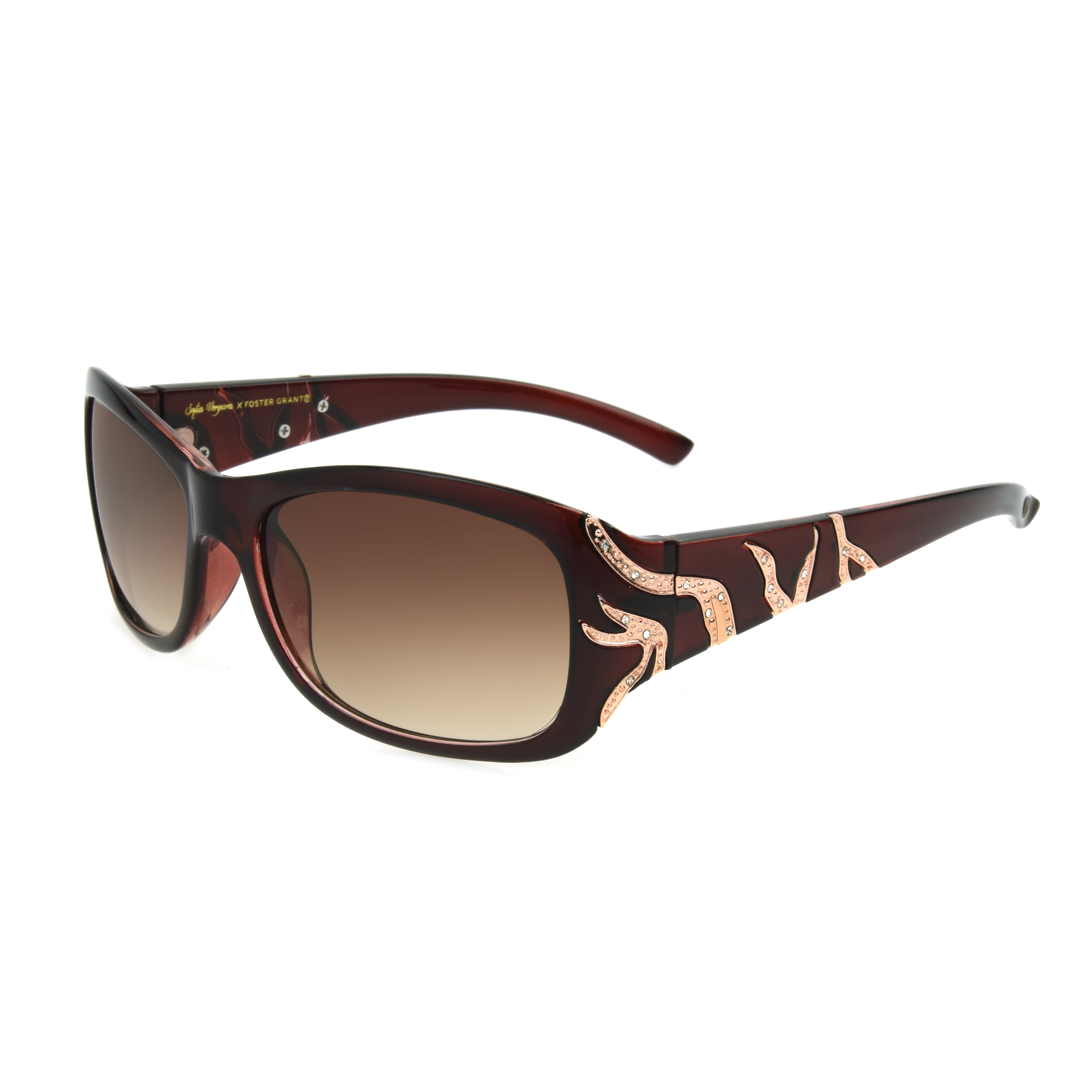 Sofia Vergara® x Foster Grant® Angela Wine Adult Female Sunglasses