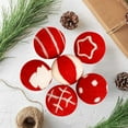thumbnail image 5 of Stijggn 6pcs Christmas Ornaments Balls Christmas Tree Decorations Shatterproof Plastic Christmas Balls Sets,Small Christma Tree Balls Hanging Ornaments for Xmas Party Holiday Decorations, 5 of 8