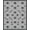 Gray, Pattern 3, variant on ODIKA 4' x 6' Machine Washable Non-Slip Area Rug, Geometric Dots High Traffic Rug, Gray, 246476
