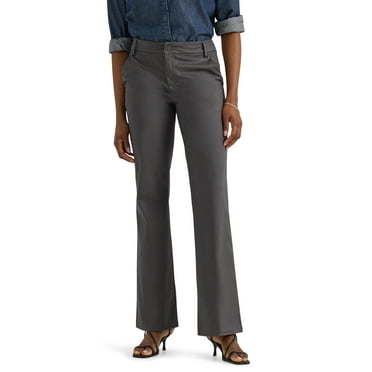 Lee Women's Wrinkle-Free Mid-Rise Bootcut Pant