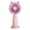 Pink, variant on Portable Handheld Mini Fan, High Velocity Personal Fan USB Rechargeable, Mini Fan with Lanyard for Makeup, Travel, Outdoor Fan for Women Gift(Purple)