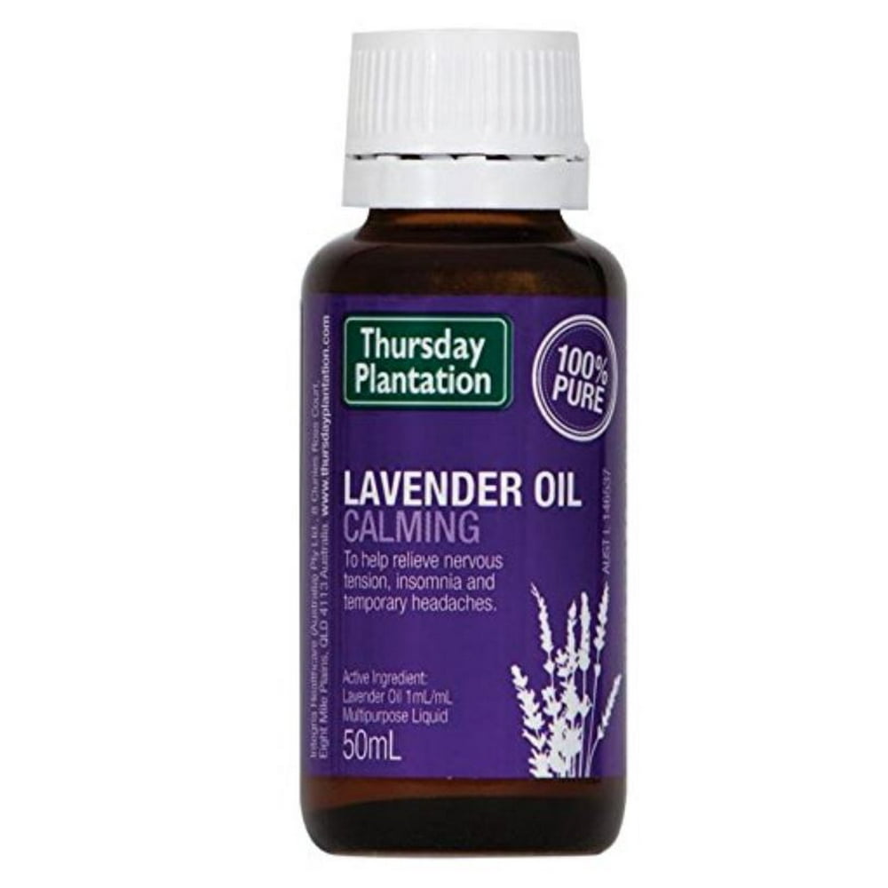 Thursday Plantation Lavender Oil. 100 Pure. Calm, Soothe and Relax the