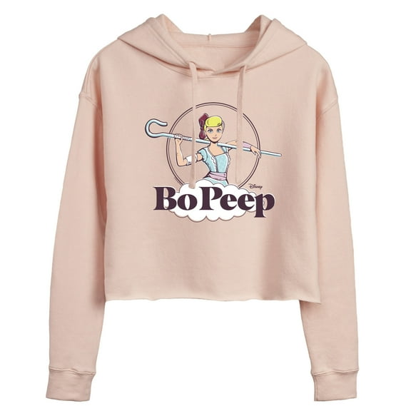 Toy Story 4 - Sunny Side Up Bo Peep - Juniors Cropped Pullover Hoodie
