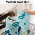 thumbnail image 3 of 20x32 Inch Ultra Soft Faux Bath Mat Non Slip Absorbent Microfiber Bathroom Rug, Colorful Bricks, Patterns, 3 of 3